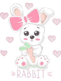 Carrot Unicorn Rabbit